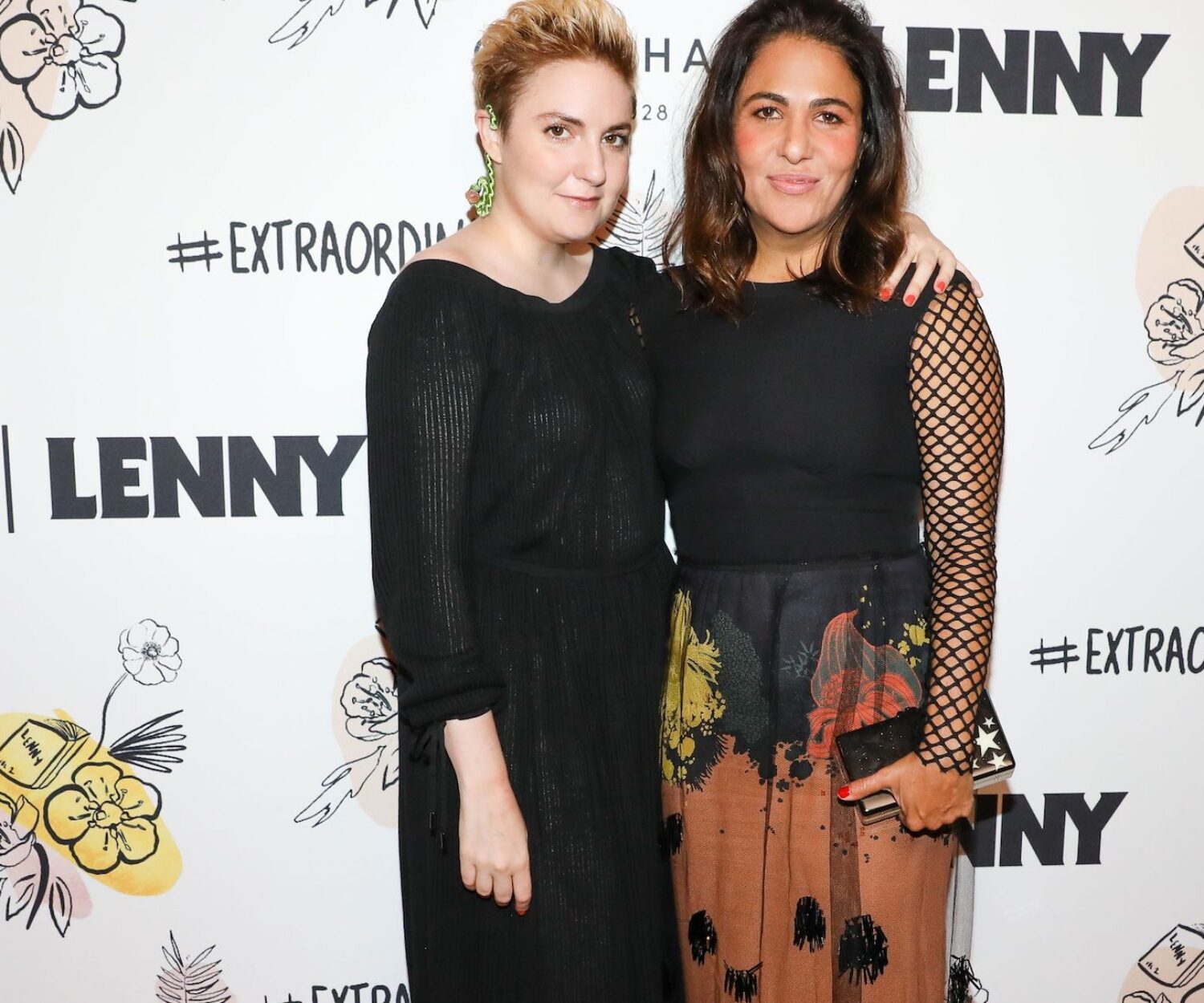 Mandatory Credit: Photo by Neil Rasmus/BFA/REX/Shutterstock (9064278d)
Lena Dunham, Jennifer Konner
Party for the 2nd Anniversary of Lenny in partnership with Cole Haan, New York, USA - 15 Sep 2017